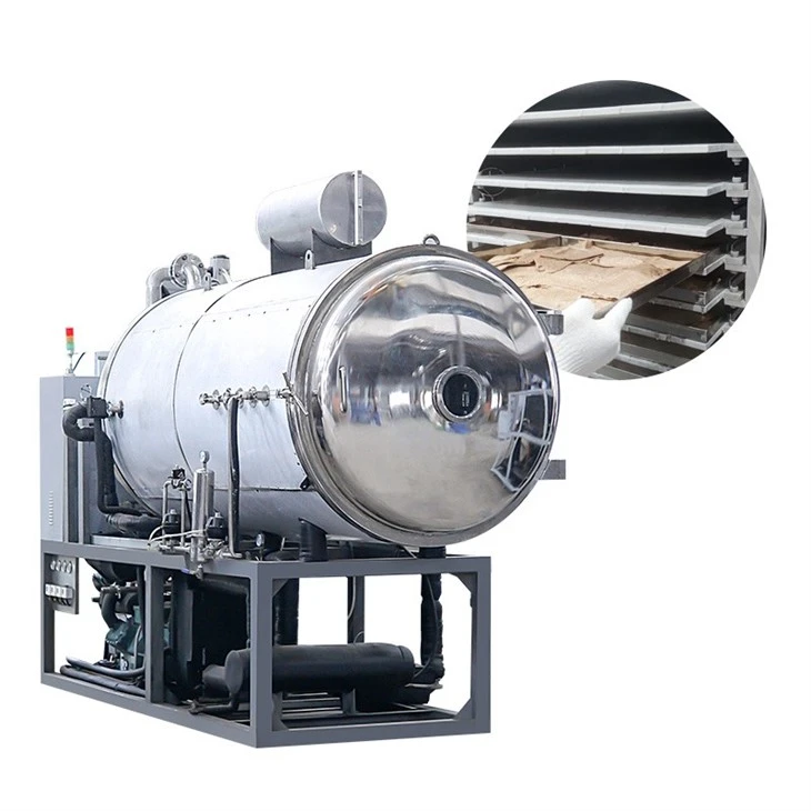 Freeze Dryer With 50kg Capacity Fruit Lyophilizer
